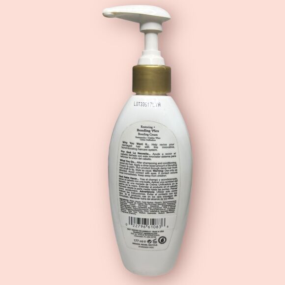 OGX Restoring + Bonding 3plex Bonding Cream Used - Picture 2 of 3